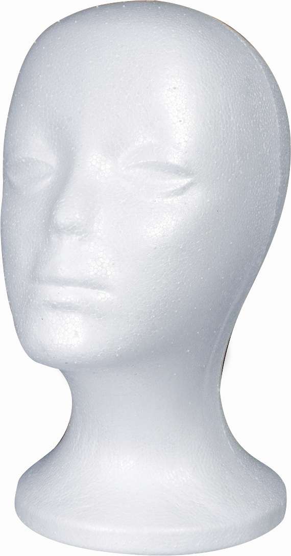 DREAM STYRO FOAM HEAD WHITE