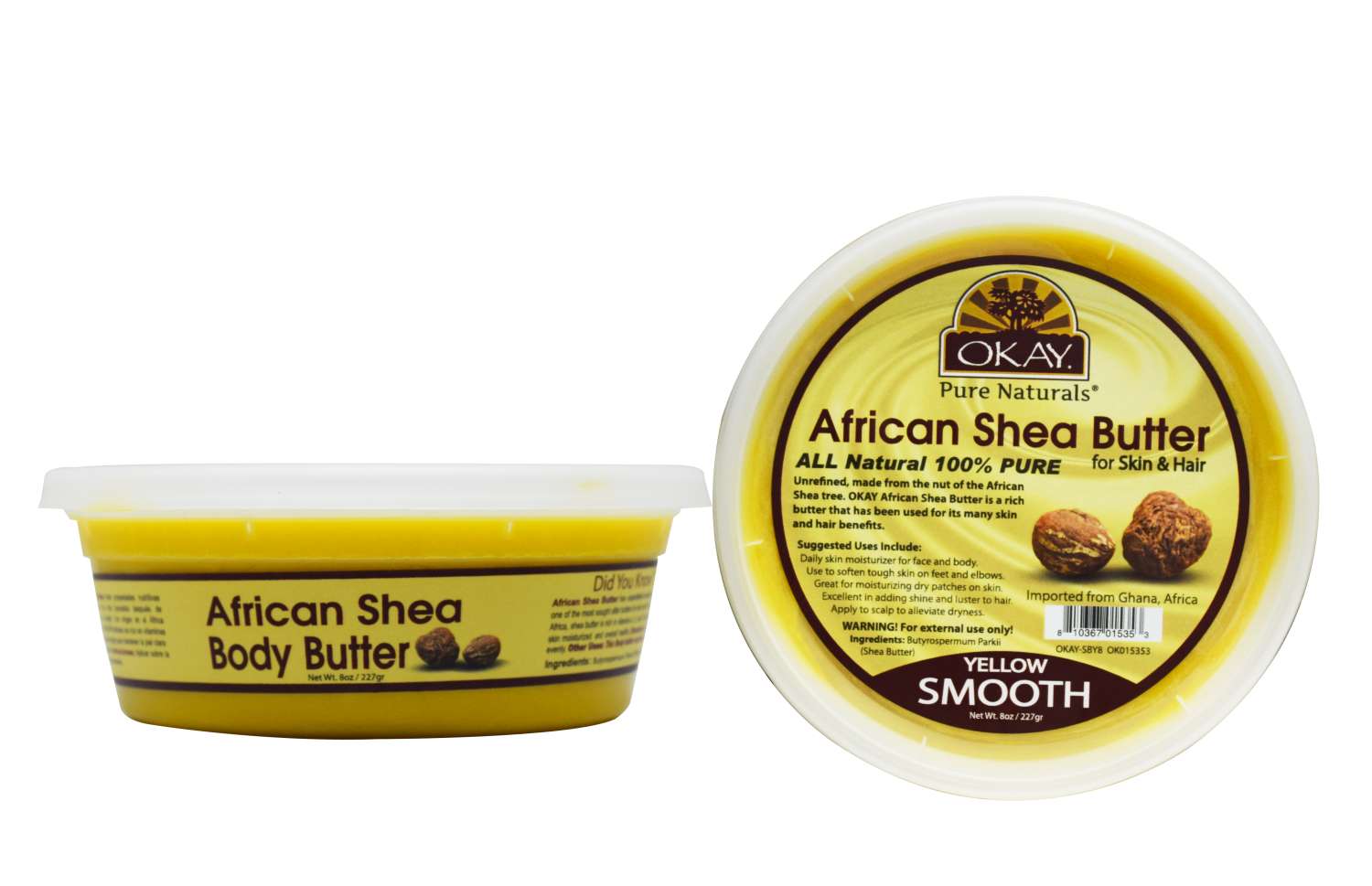 OKAY SHEABUTTER YELLOW SOLID