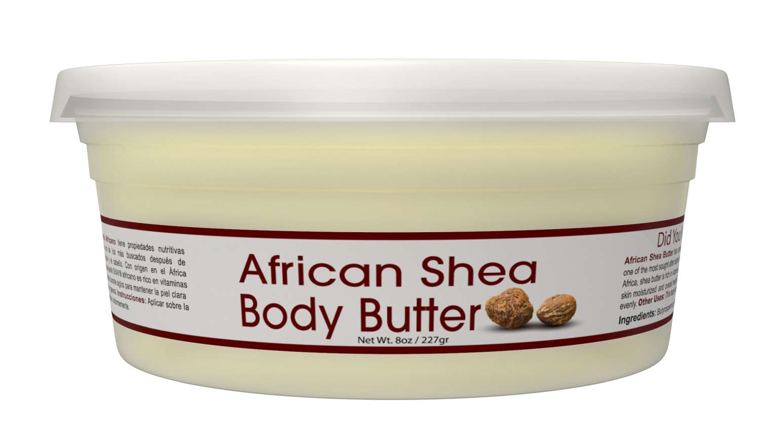 OKAY SHEABUTTER WHITE SOLID