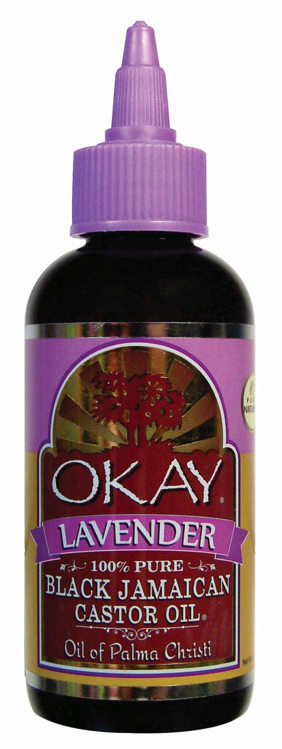 OKAY 100PERC CAST BLK LAVENDER