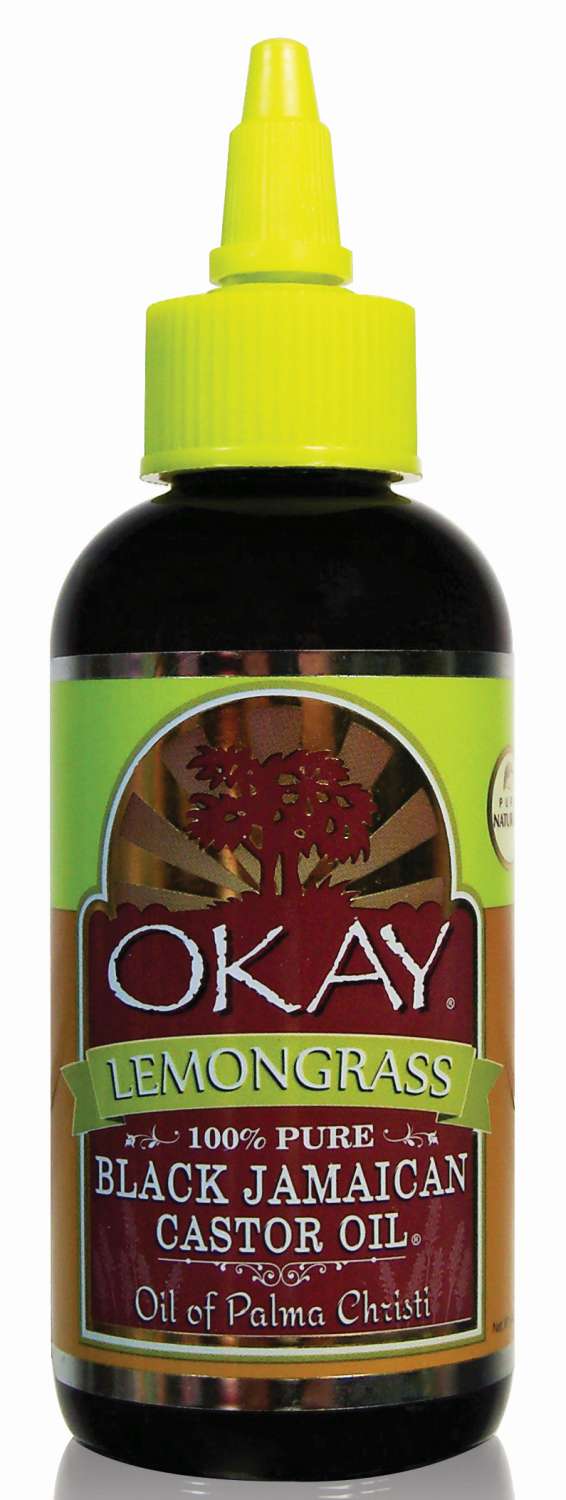 OKAY 100PERC CAST BLK LEMONGRASS