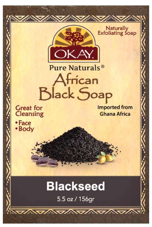 OKAY BLACK SOAP BLACK SEED
