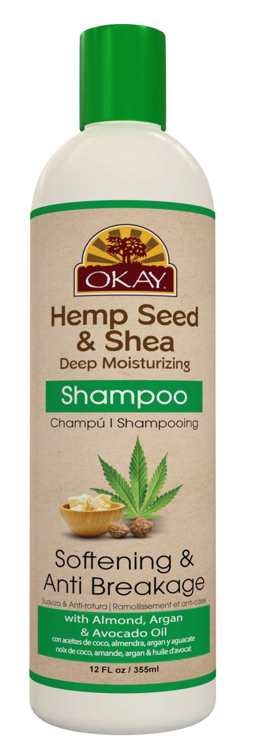 OKAY HEMP SEED SHAMPOO