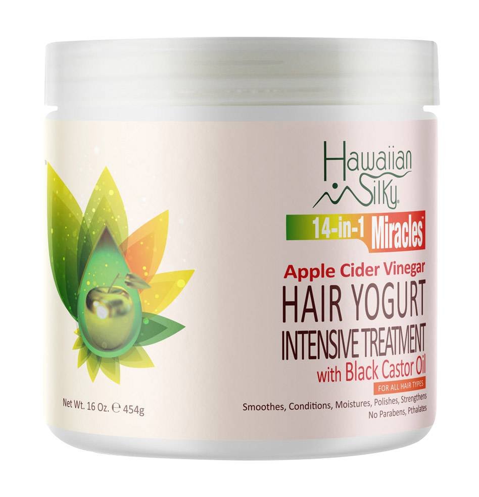 H/SILKY 14 IN 1 ACV YOGURT TREATMENT 16 OZ