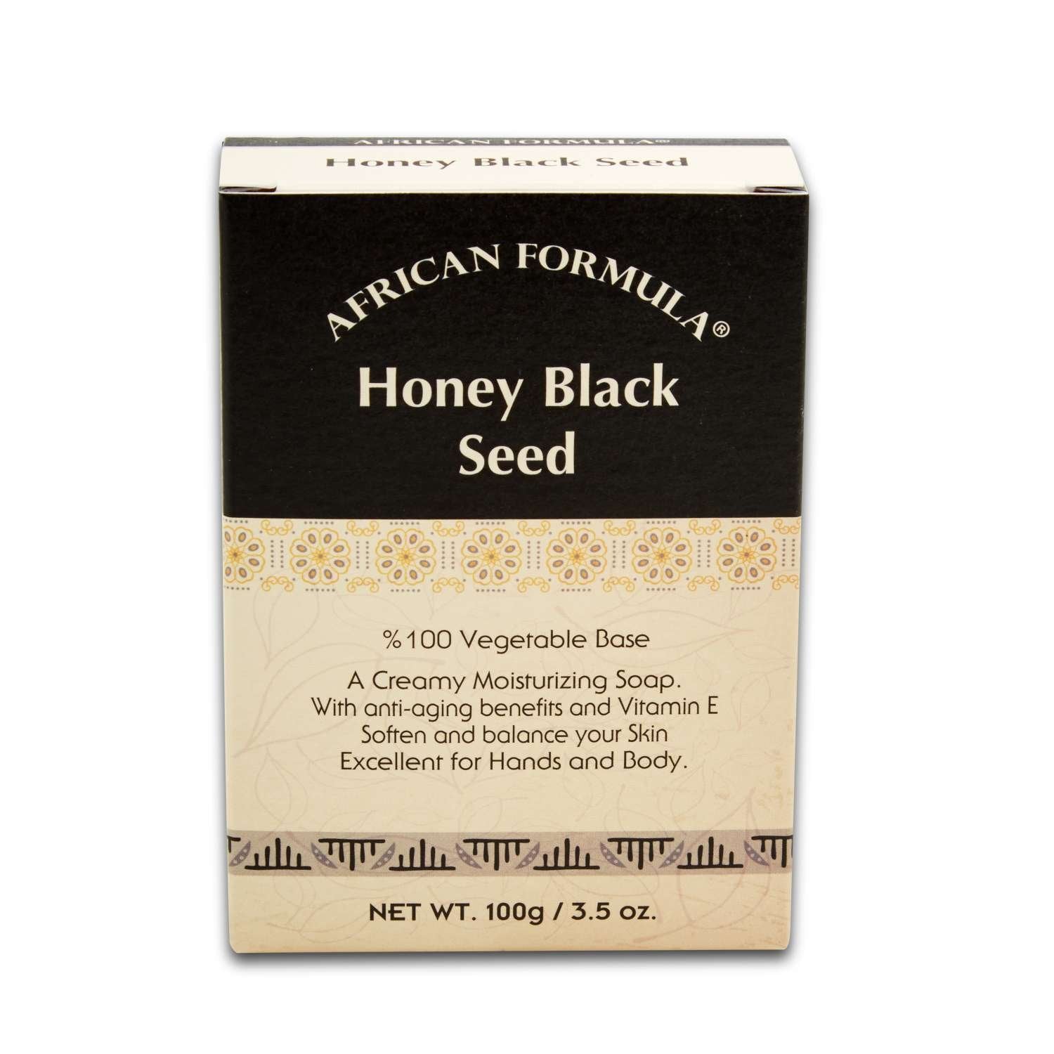 AFR FORM SOAP [HONEY BLK SEED] 3.5 OZ