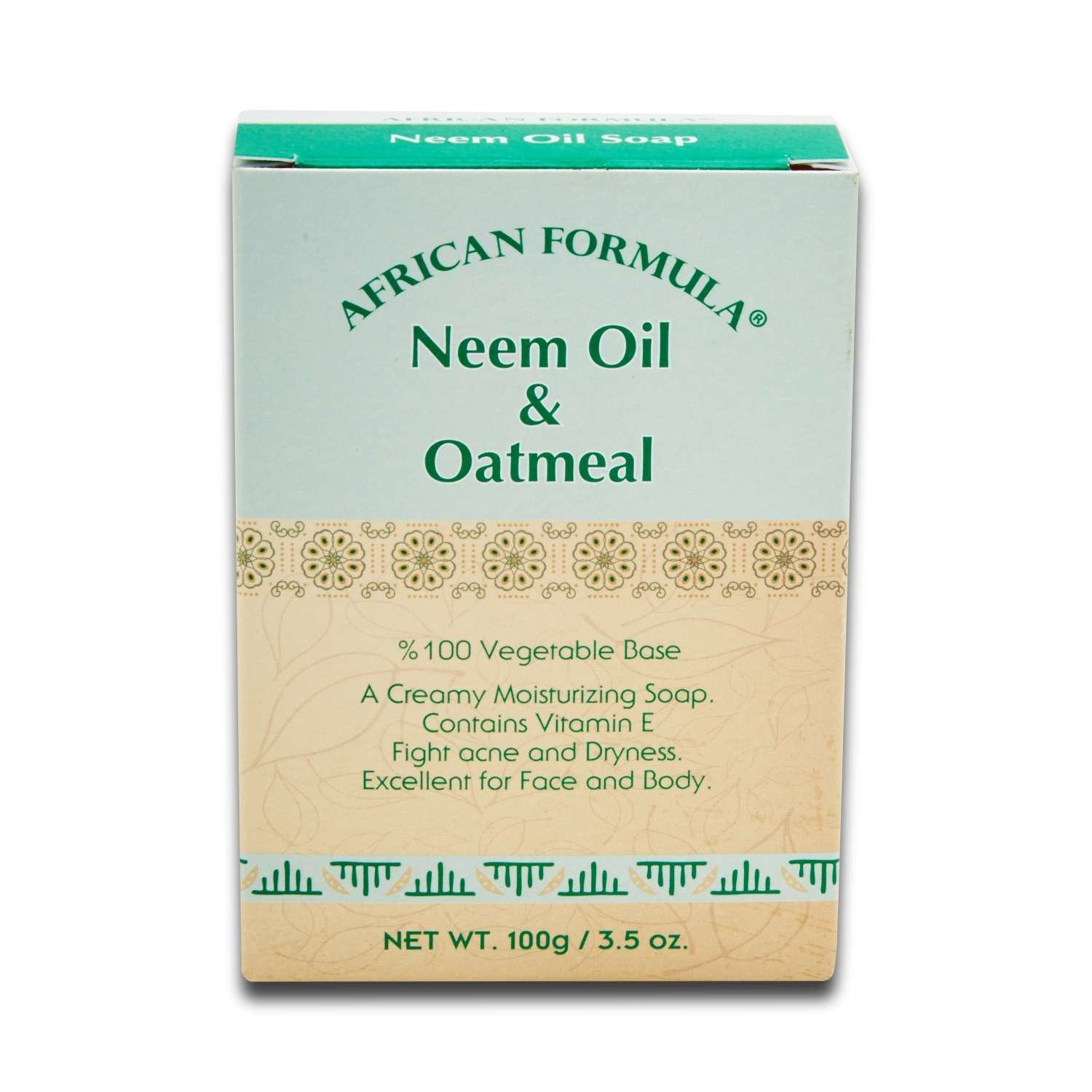 AFR FORM SOAP [NEEM OIL & OATMEAL] 3.5 OZ