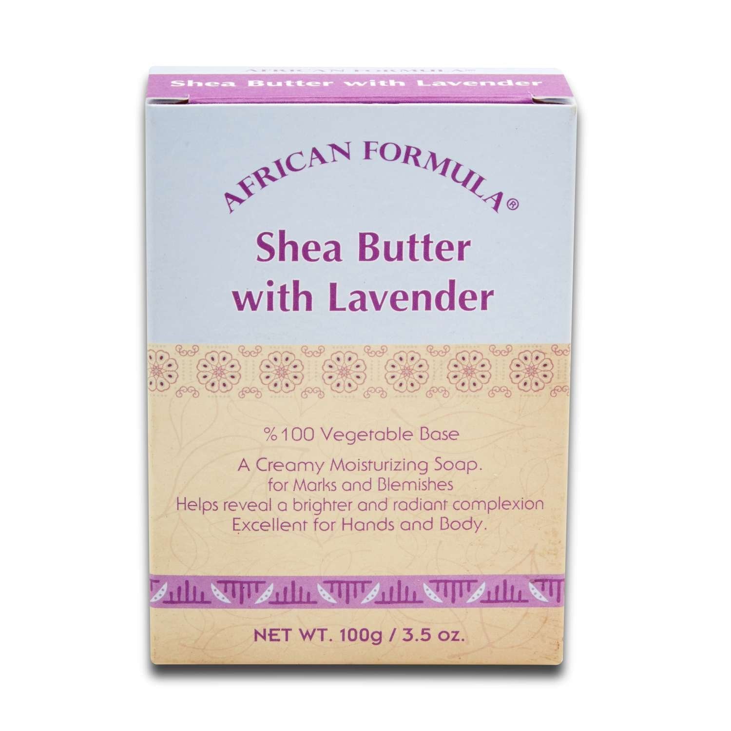 AFR FORM SOAP [SHEA BUTTER/LAVENDER] 3.5 OZ