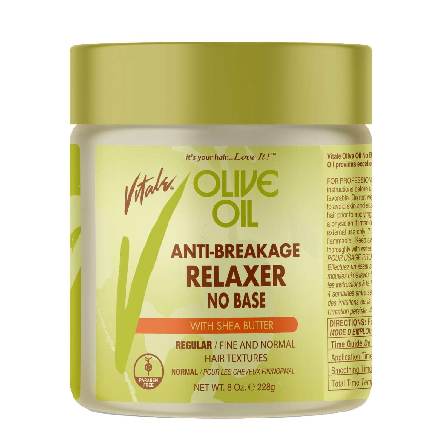 VITALE OLIVE OIL NO-BASE RELAXER 8 OZ