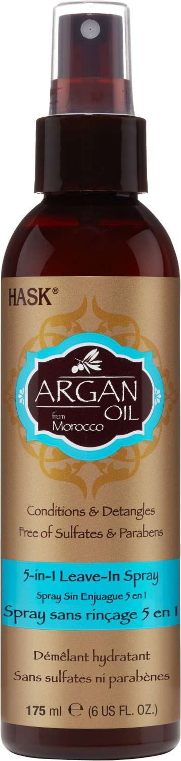 HASK LEAVE-IN SPRAY 5IN1 ARGAN 6 OZ