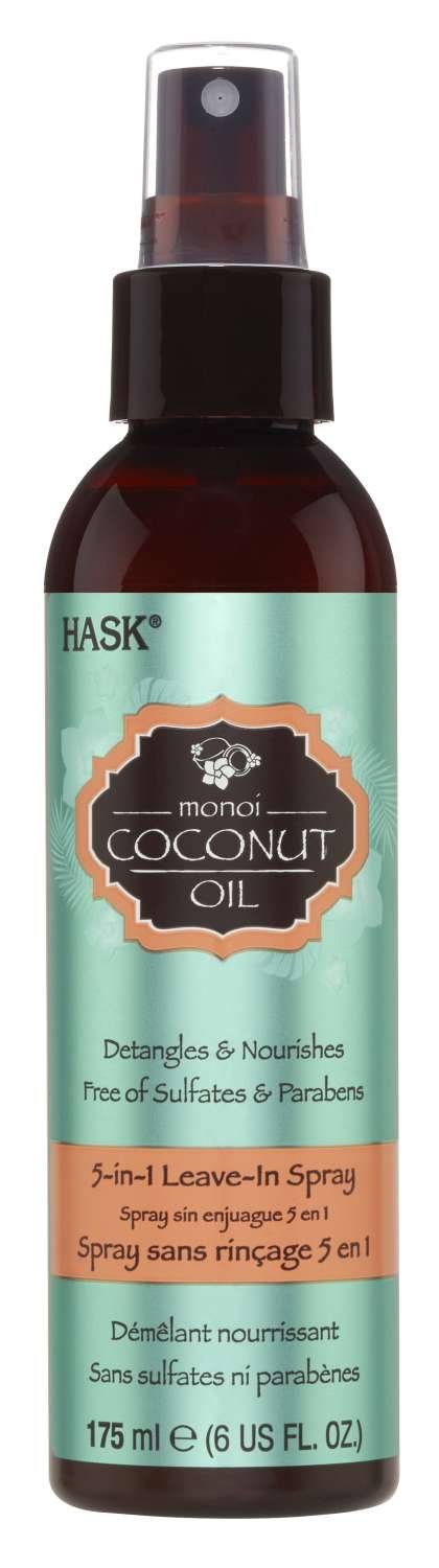 HASK LEAVE-IN SPRAY 5IN1 COCONUT 6 OZ