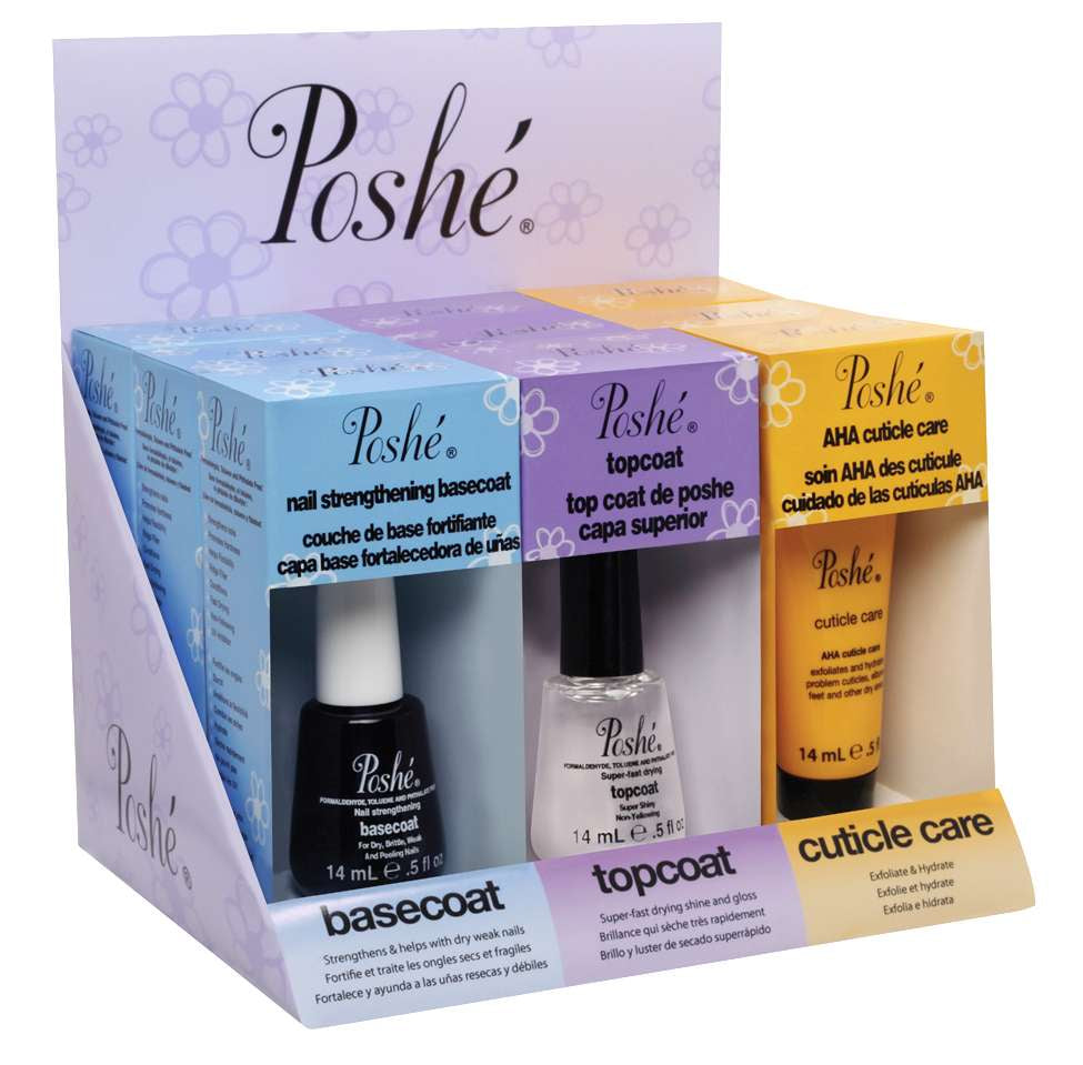 POSHE NAIL CARE DISPLAY