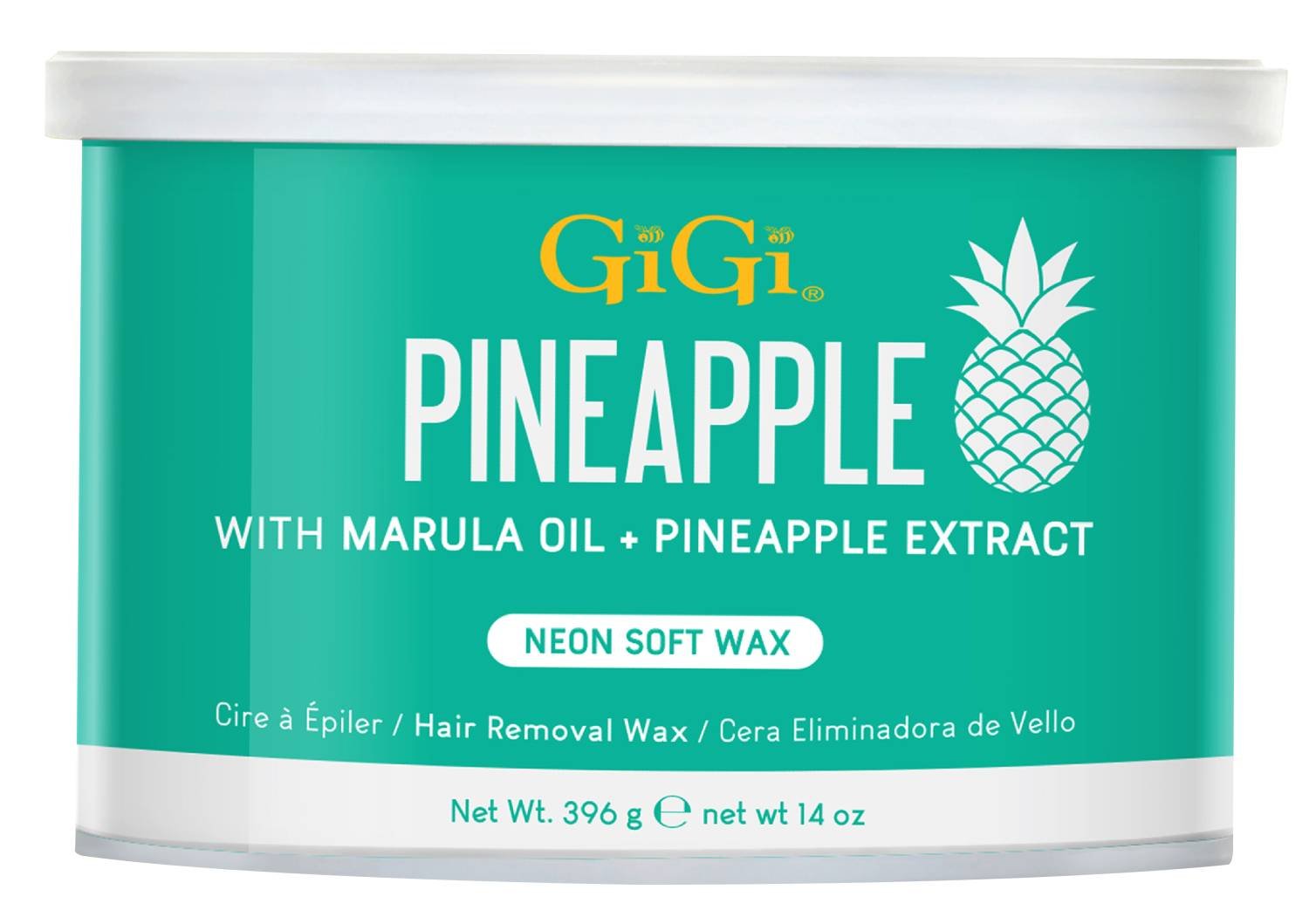 GIGI WAX NEON PINEAPPLE SOFT