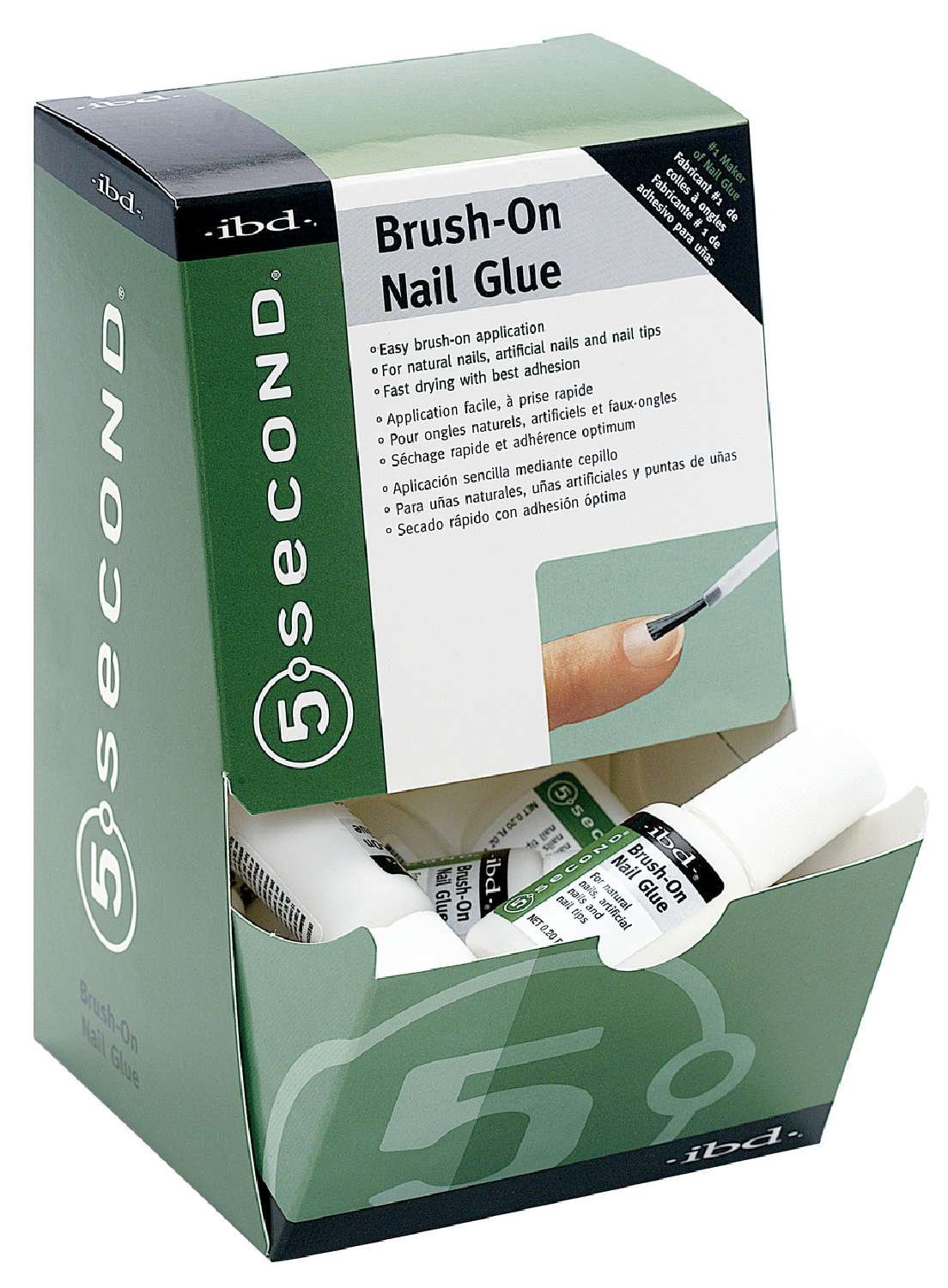 5 SECOND NAIL GLUE BRUSH-ON