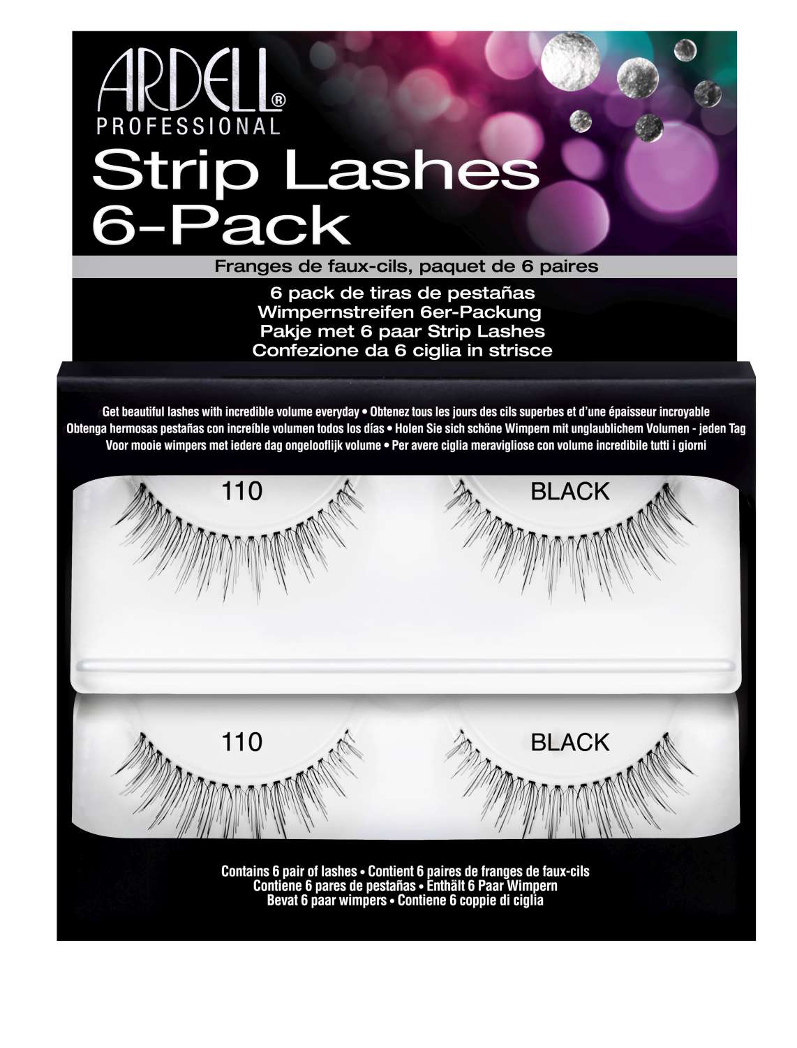 ARDELL FASHION LASH #110/6PK