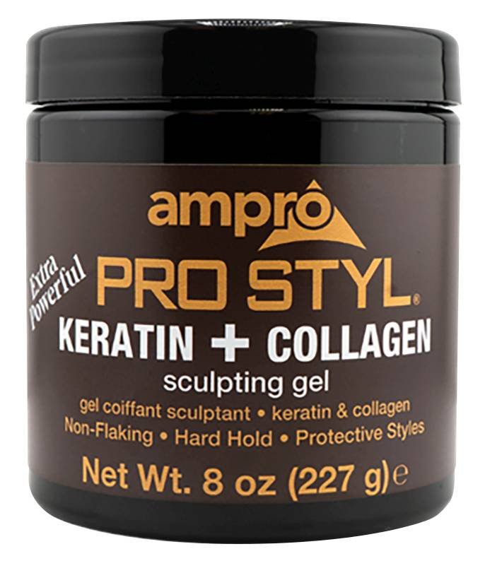 AMPRO GEL [KERATIN+COLLAGEN] 8 OZ