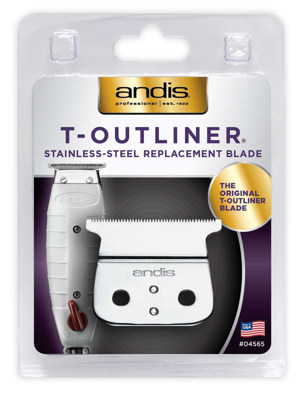 ANDIS BLADE T-OUT STAINLESS