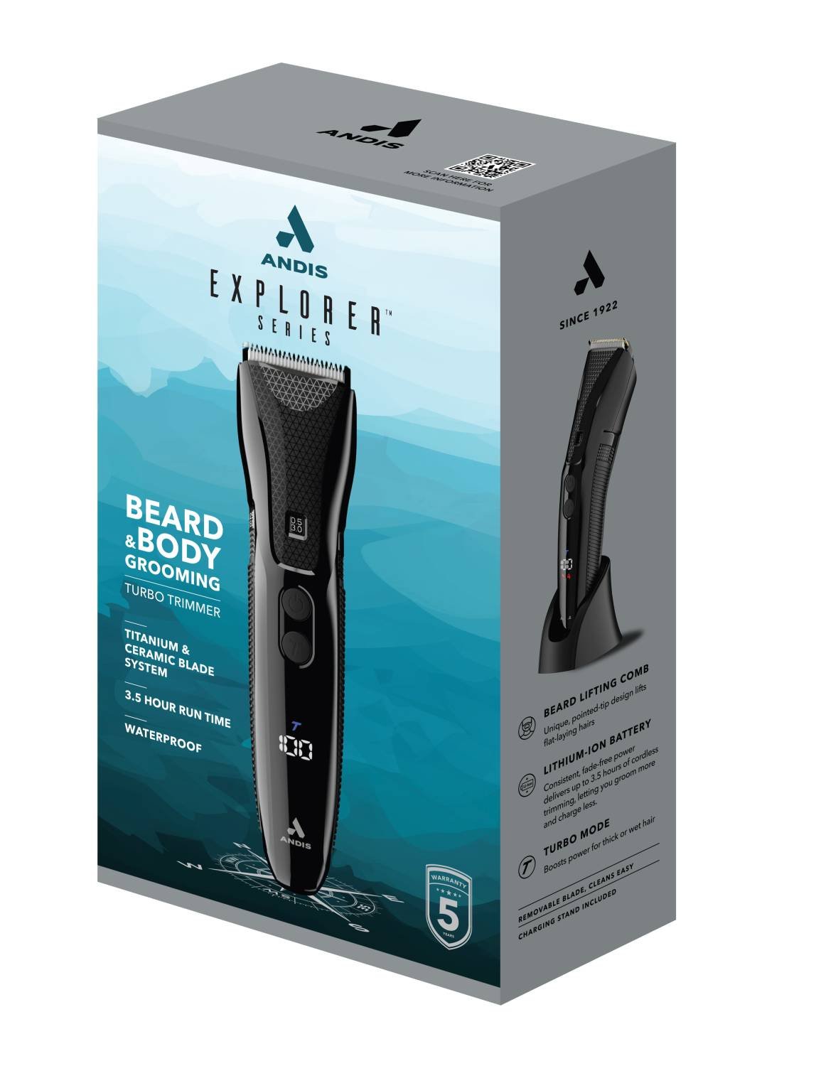 ANDIS AT-HOME BEARD/BODY GROOMING TRIMME