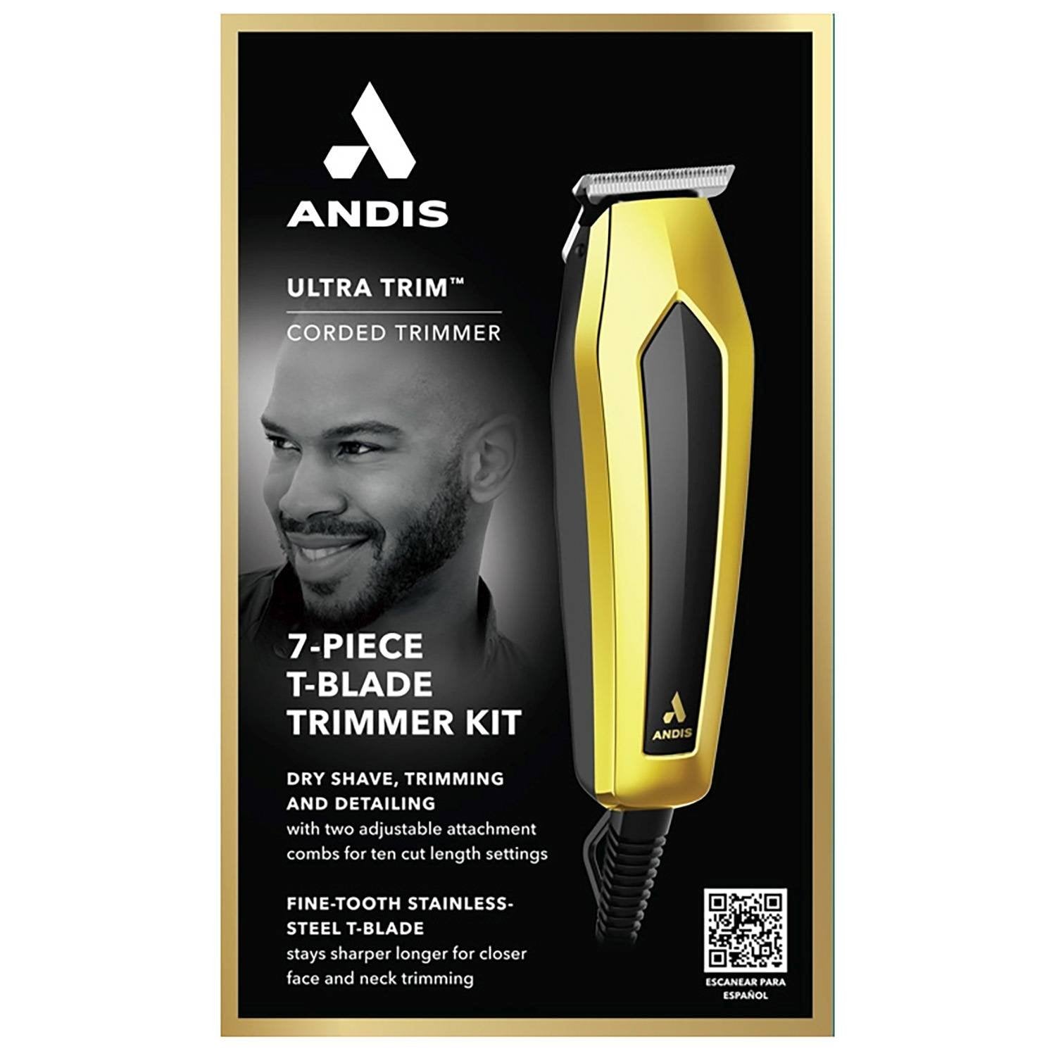 ANDIS AT-HOME TRIMMER ULTRA T-BLADE GOLD