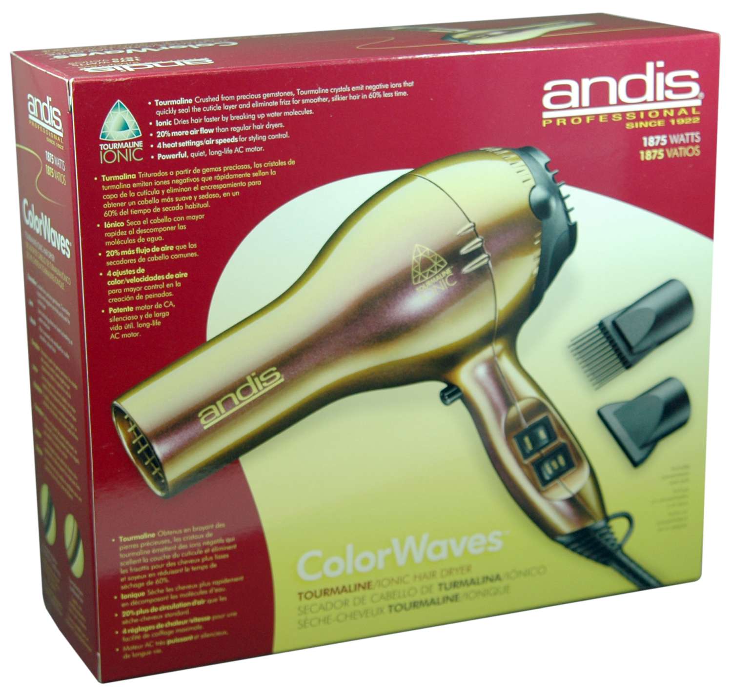 ANDIS DRYER ACM-4 COLORWAVES