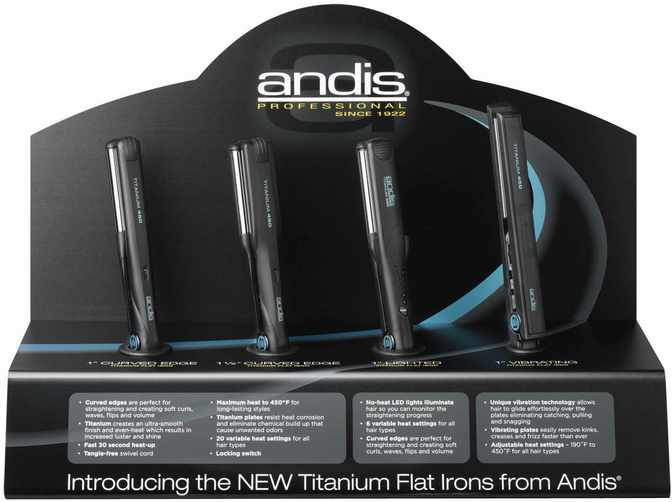 ANDIS TITAN F/IRON SAMPLE DP