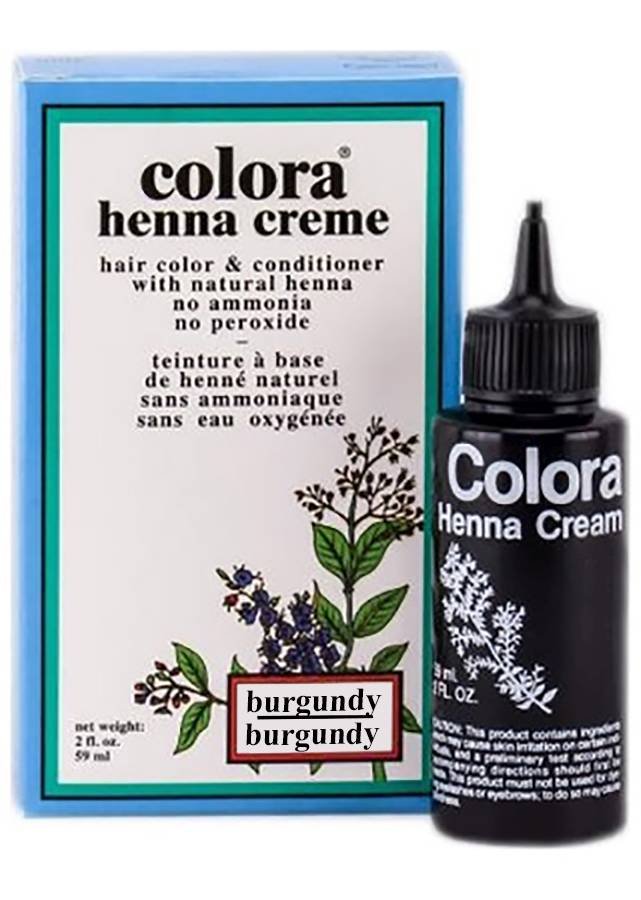 COLORA HENNA CREME [BURGUNDY] 2 OZ