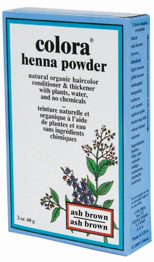COLORA HENNA POWDER [ASH BROWN] 2 OZ