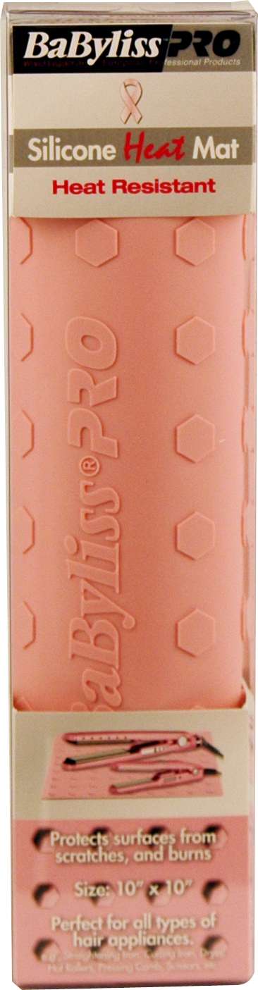BABYLISS SILICON HEAT MAT PINK