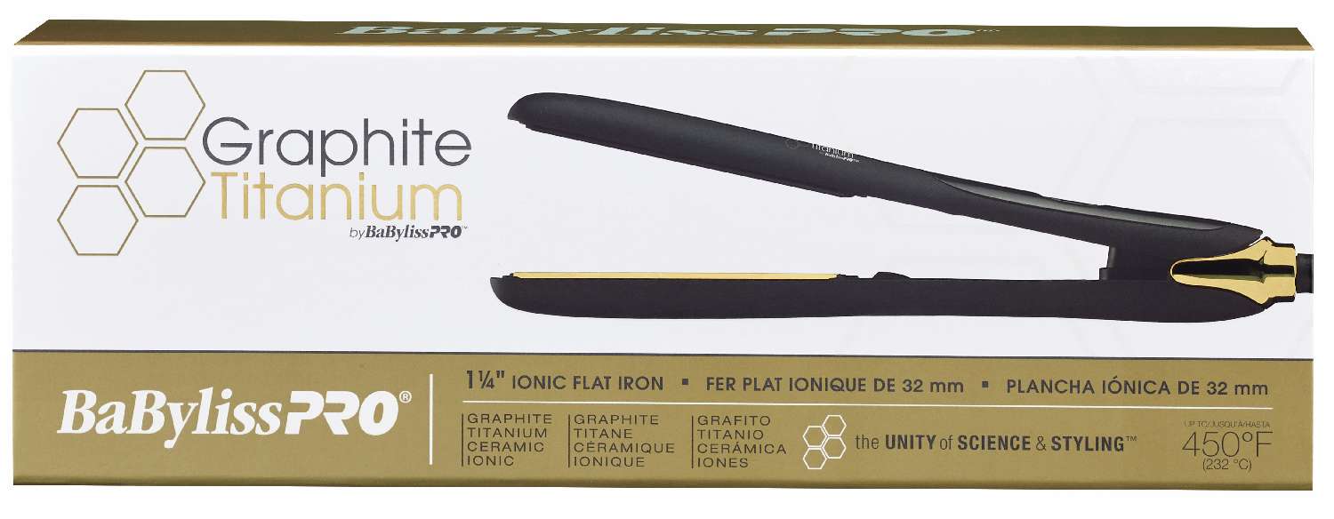 BABYLISS GRAPHITE FLAT IRON