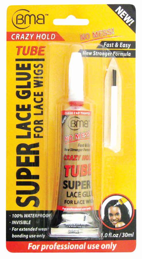 BMB LACE GLUE [TUBE] CARD 1 OZ