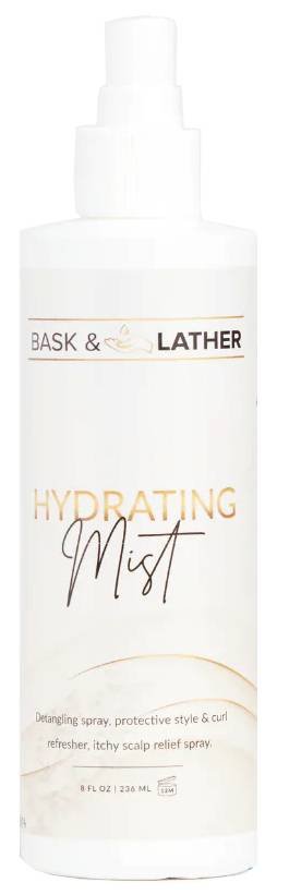 BASK&LATHER HYDRATING HAIR MIST 8 OZ