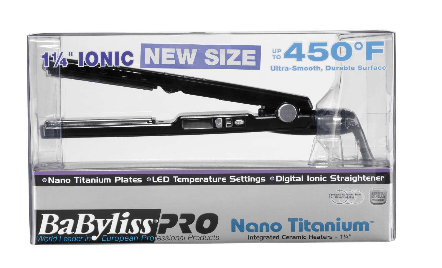 BABYLISS N/T F/IRON BLACK
