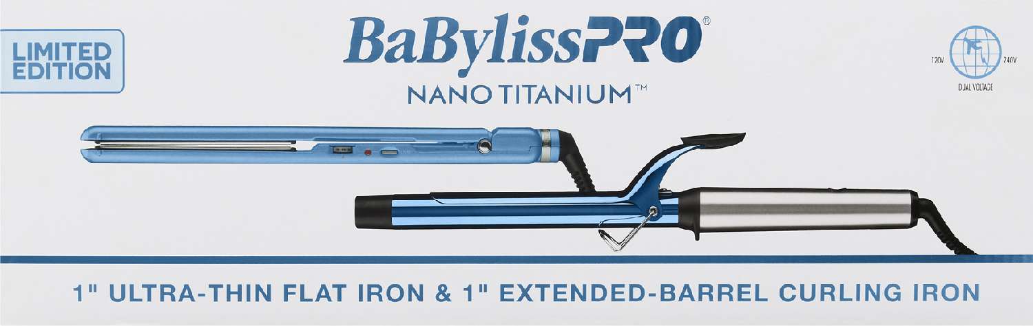 BABYLISS N/T PPK FLAT / CURLING IRONS