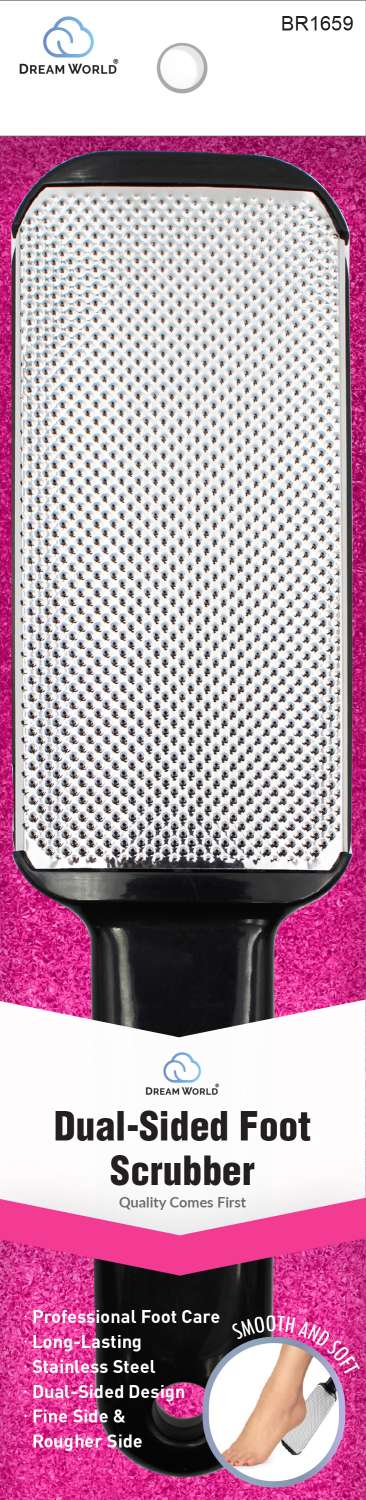 DREAM DUAL SIDED FOOT SCRUBBER