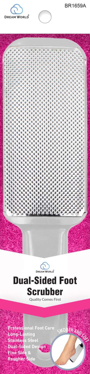 DREAM DUAL SIDED FOOT SCRUBBER