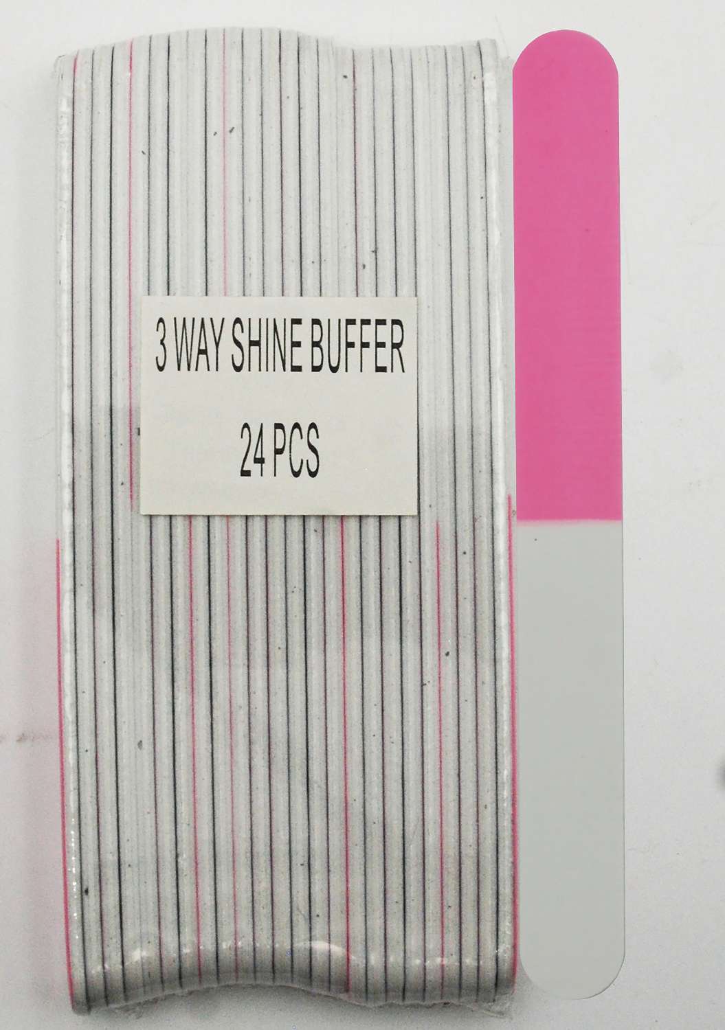 DREAM EMERY BOARD3 WAY SHINE 24PC/PK