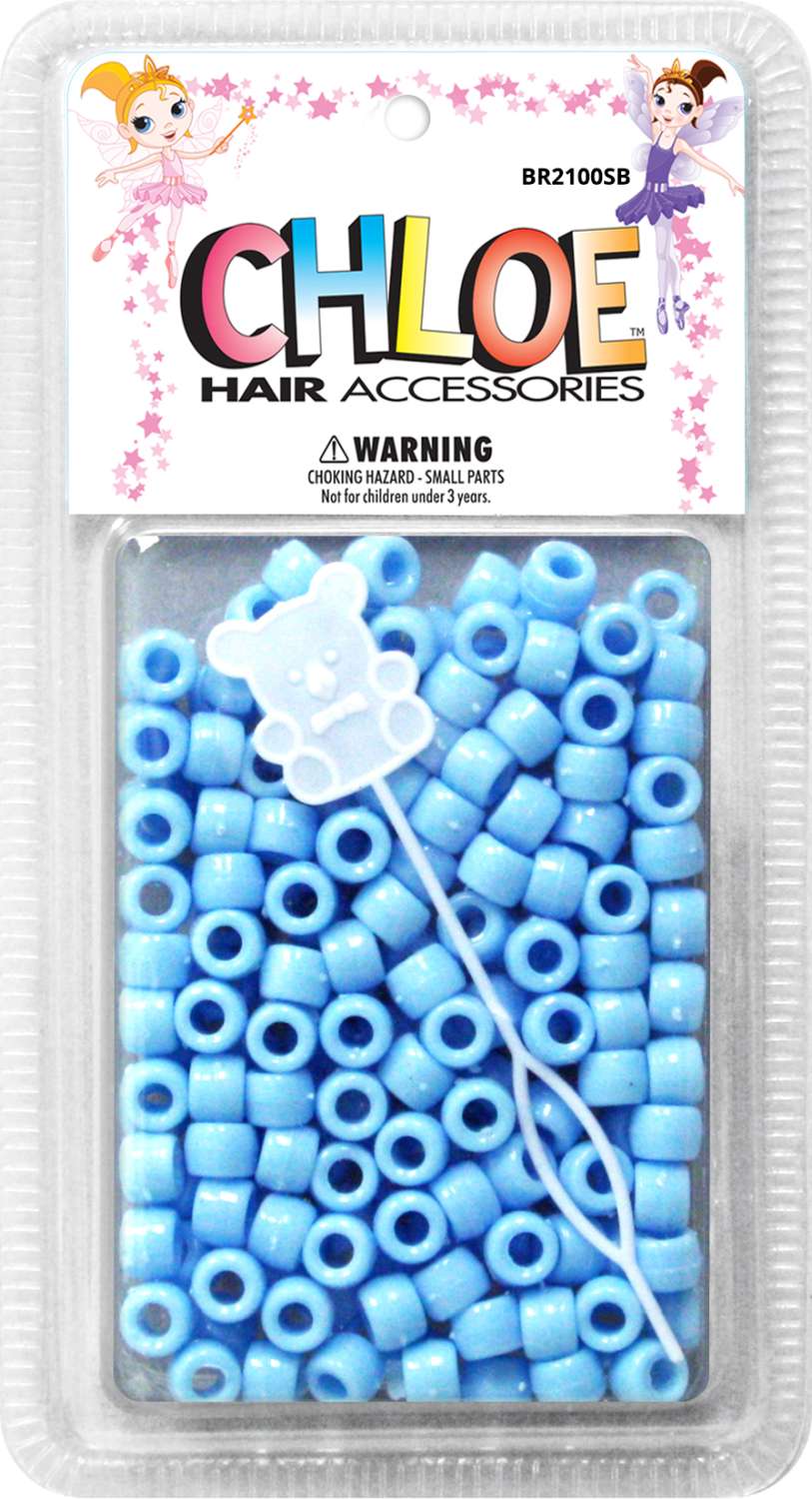 CHLOE BEAD RND 200 SKY BLUE