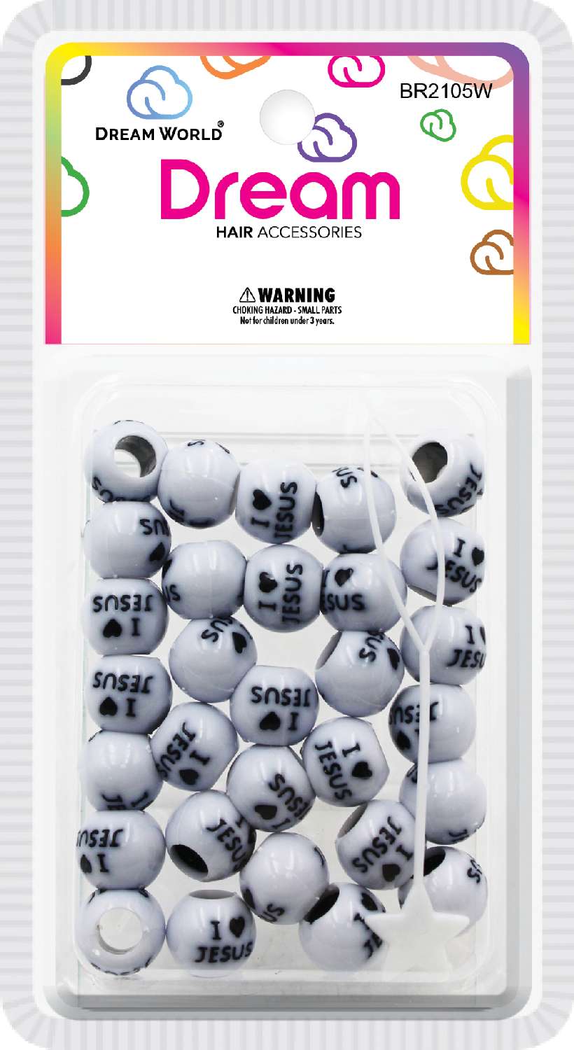DREAM BEAD I LOVE JESUS 14MM 29PCS