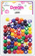 DREAM BEAD DOTS 15MM  70P ASST