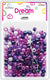 DREAM BEAD 12MM 200PC AB/PURPLE