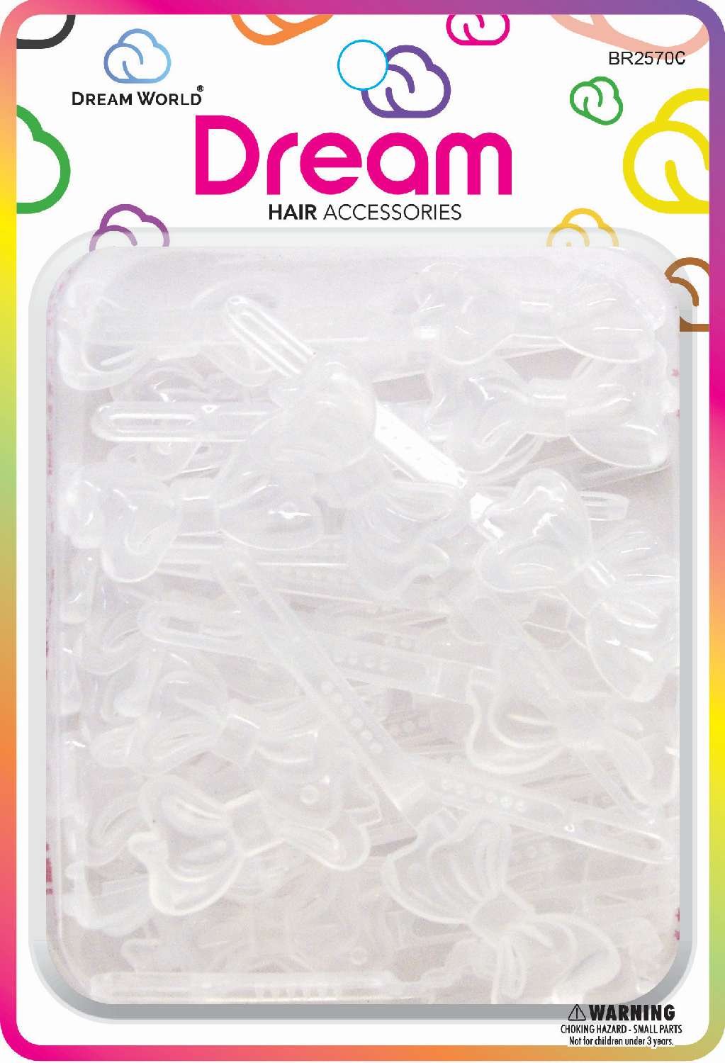 DREAM BRT#70 CREAMY RIBBON 32PC CLEAR