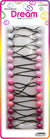 DREAM P/T 12MM 14 PC W/PINK MIX