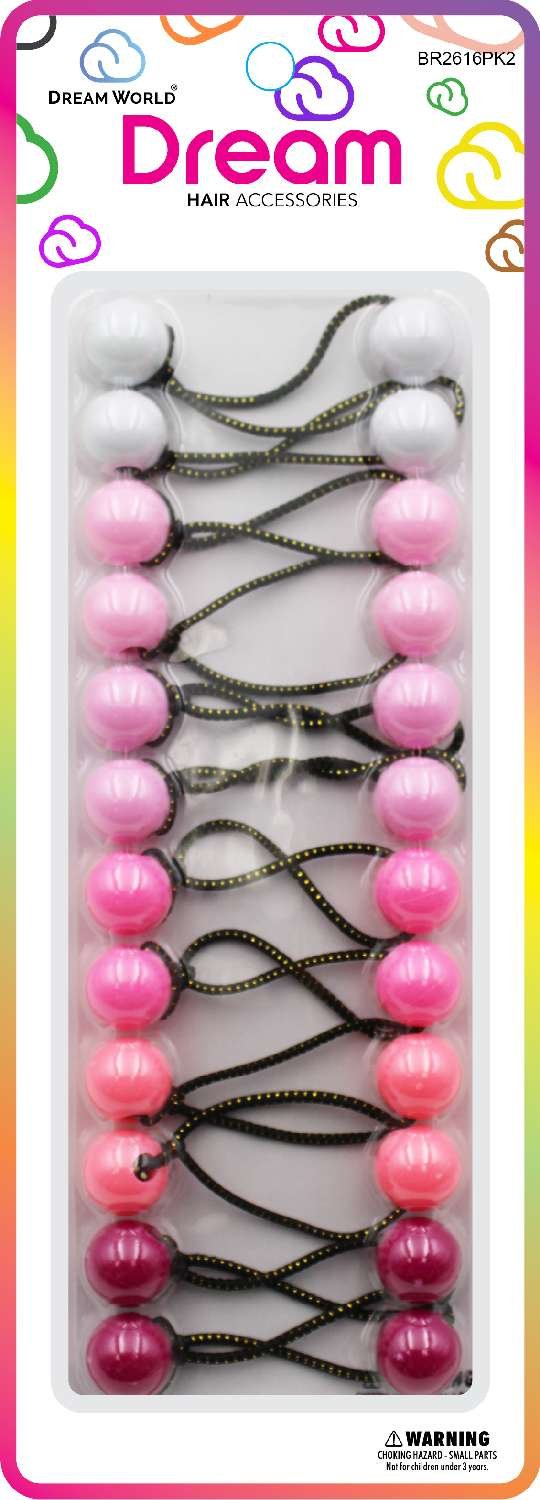 DREAM P/T 16MM 12 PC W/PINK MIX