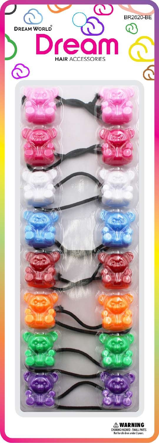 DREAM P/T 20MM 8 PC BEAR ASST