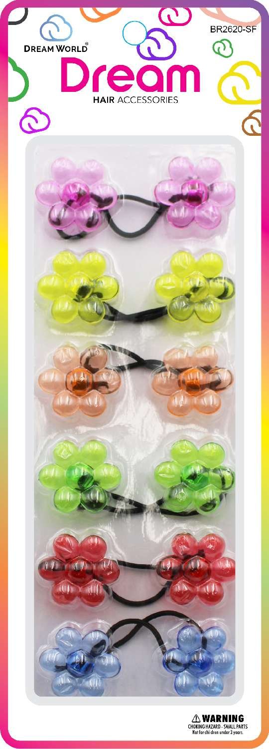 DREAM P/T 20MM 6 PC SUN FLOWERS ASST