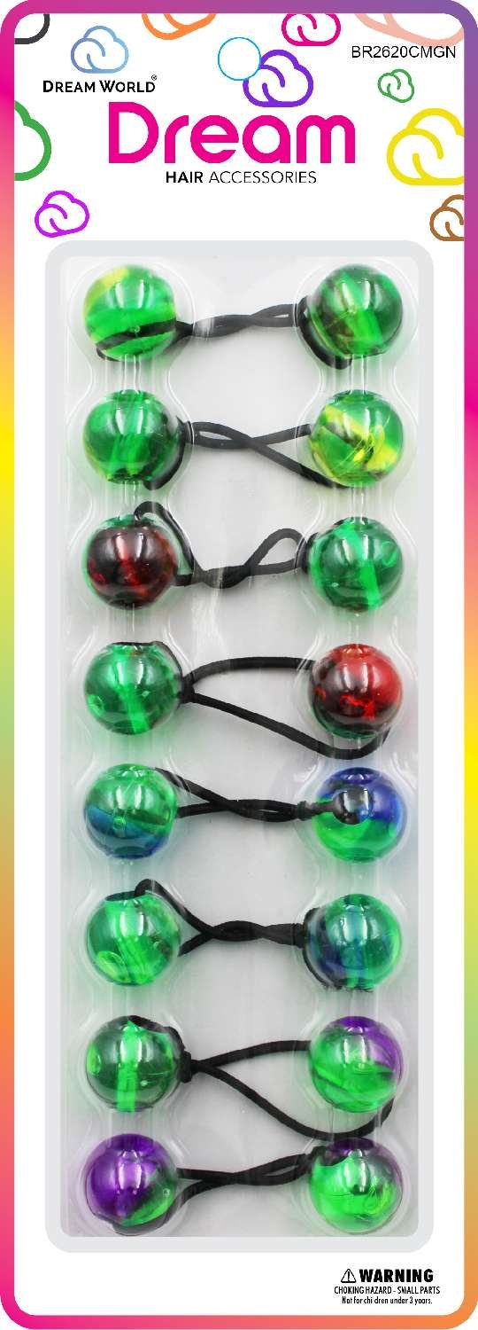 DREAM P/T 20MM 8PC MARBLE GREEN