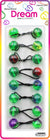 DREAM P/T 20MM 8PC MARBLE GREEN
