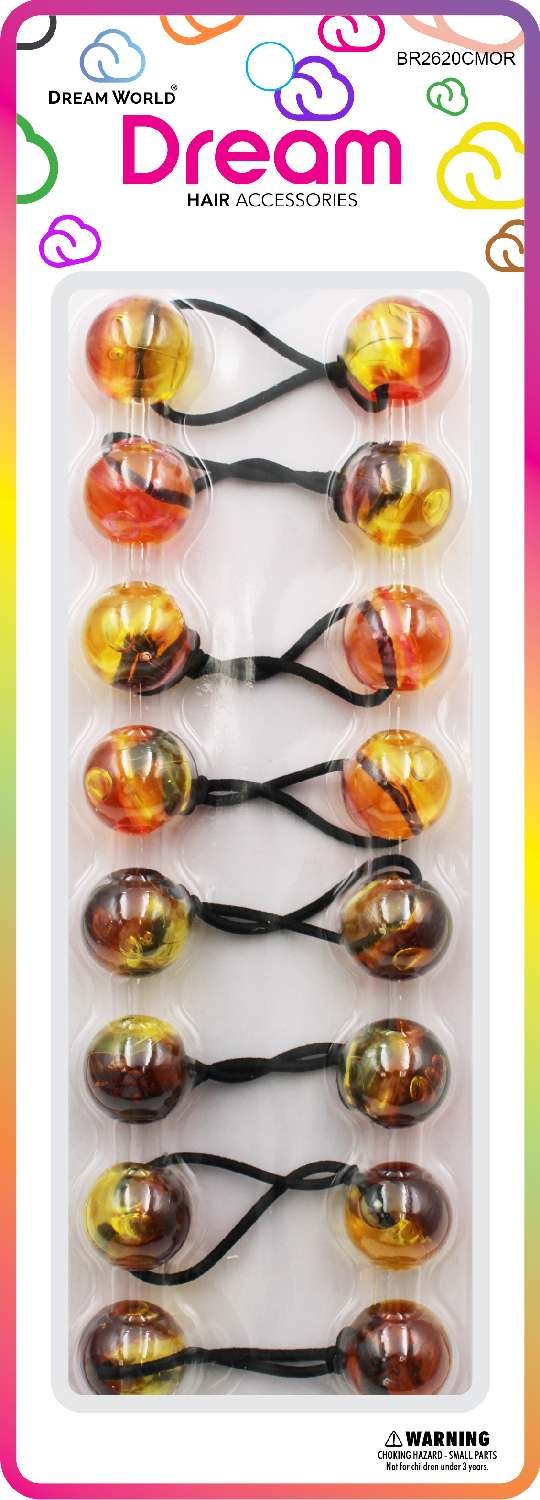 DREAM P/T 20MM 8PC MARBLE ORANGE