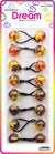 DREAM P/T 20MM 8PC MARBLE ORANGE