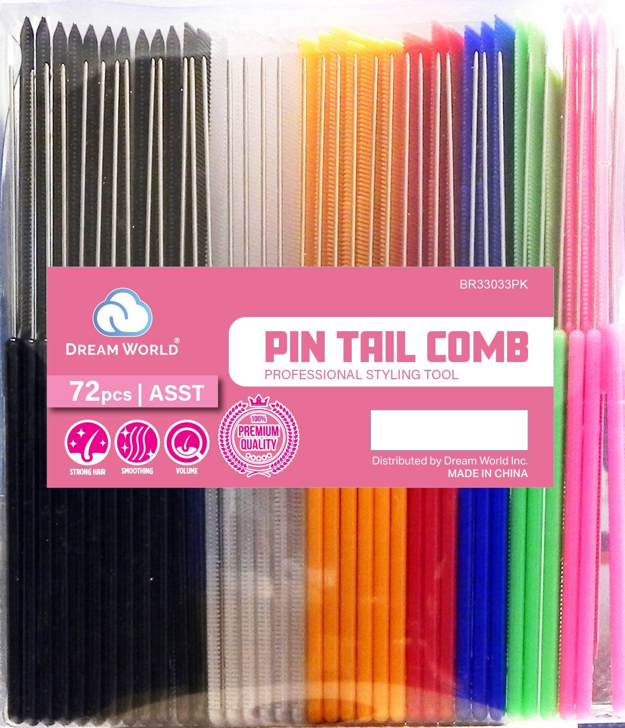 DREAM COMB BULK PINTAIL 72PC/PK
