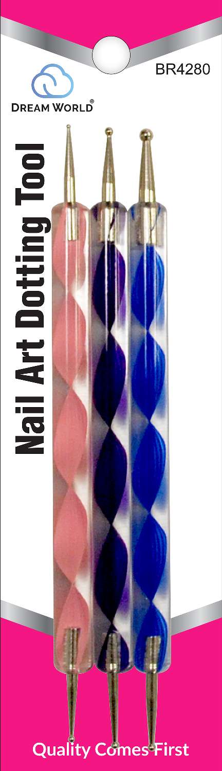 DREAM NAIL DOTING TOOL 3PC/PK